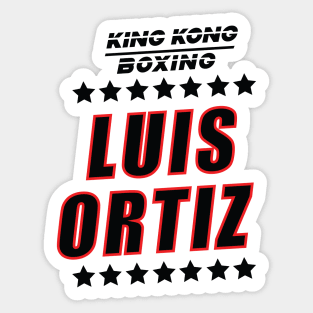 Classic Luis Ortiz Sticker